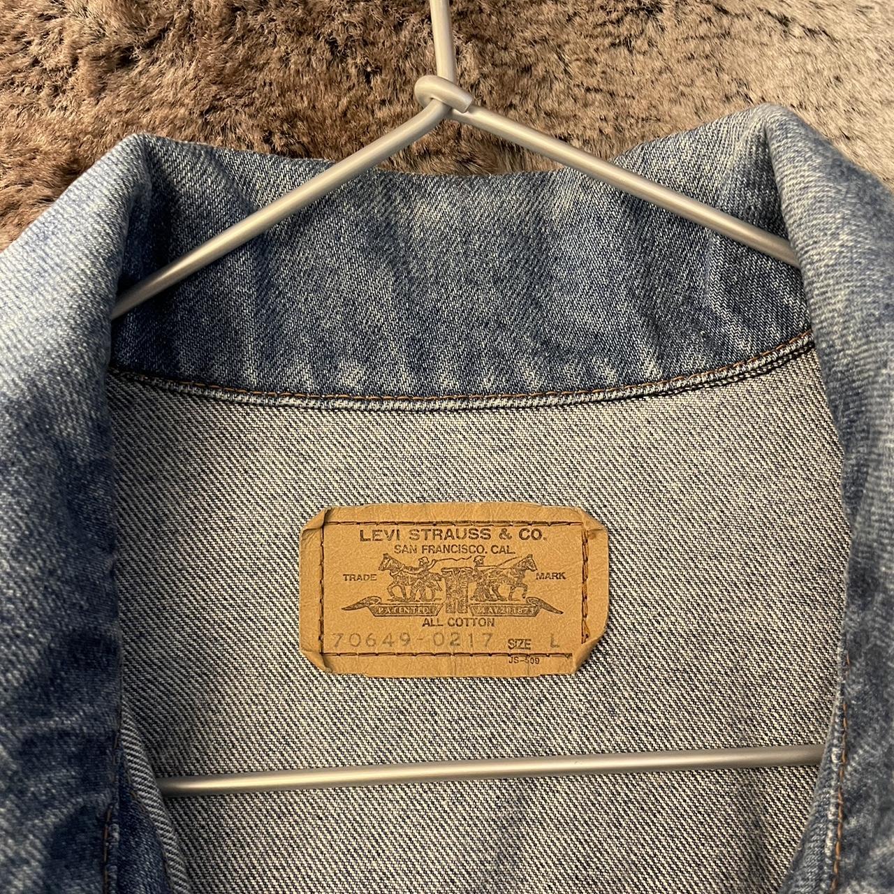 代引き人気 3 Type Tab Orange Levi's 90s Vintage Jacket Depop | in Made その他