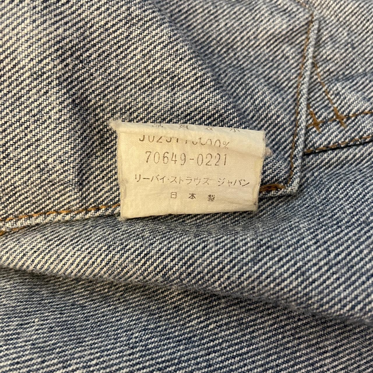 Vintage 90s Levi's Orange Tab Type 3 Jacket Made in | Depop