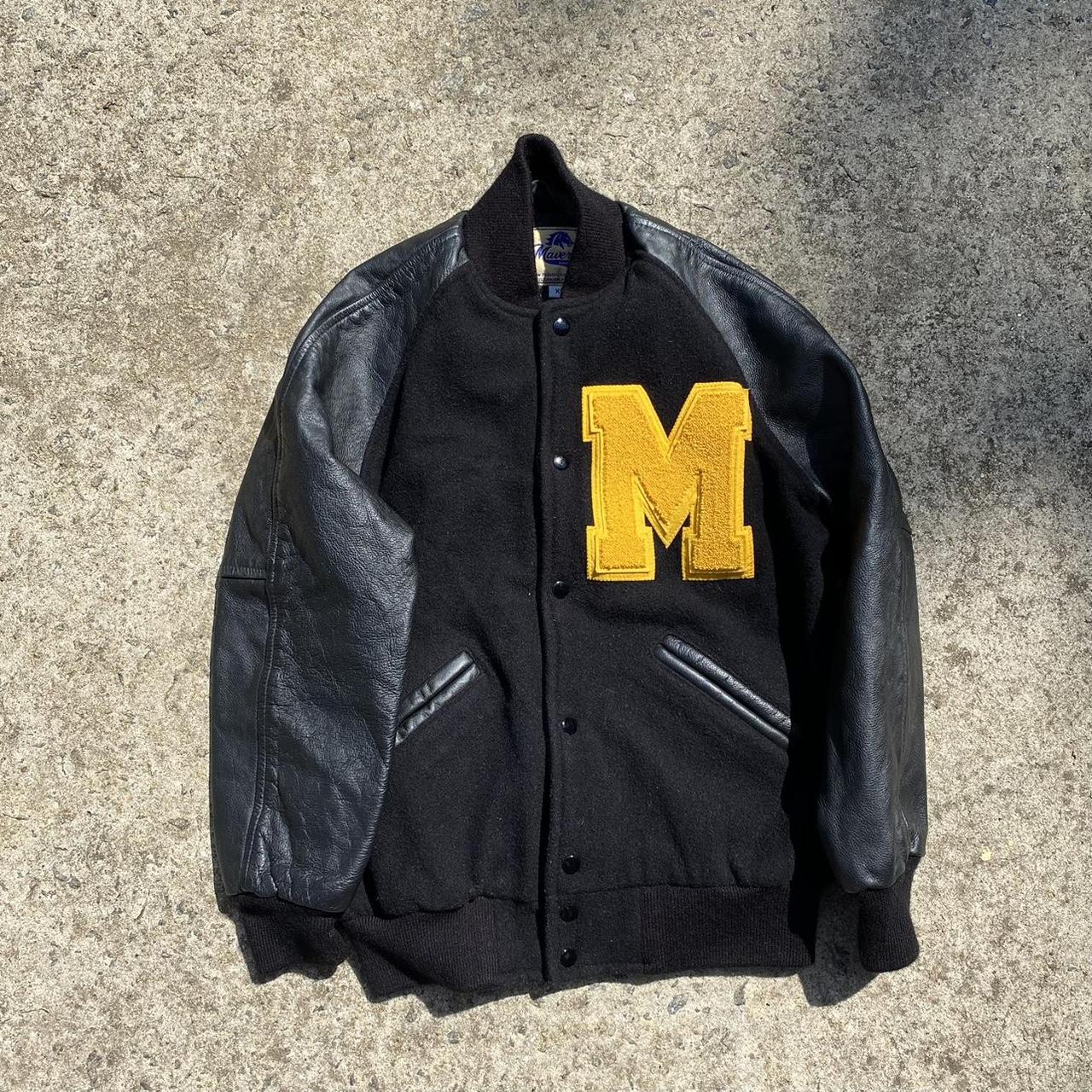 made in usa 】Vintage award jacket M-