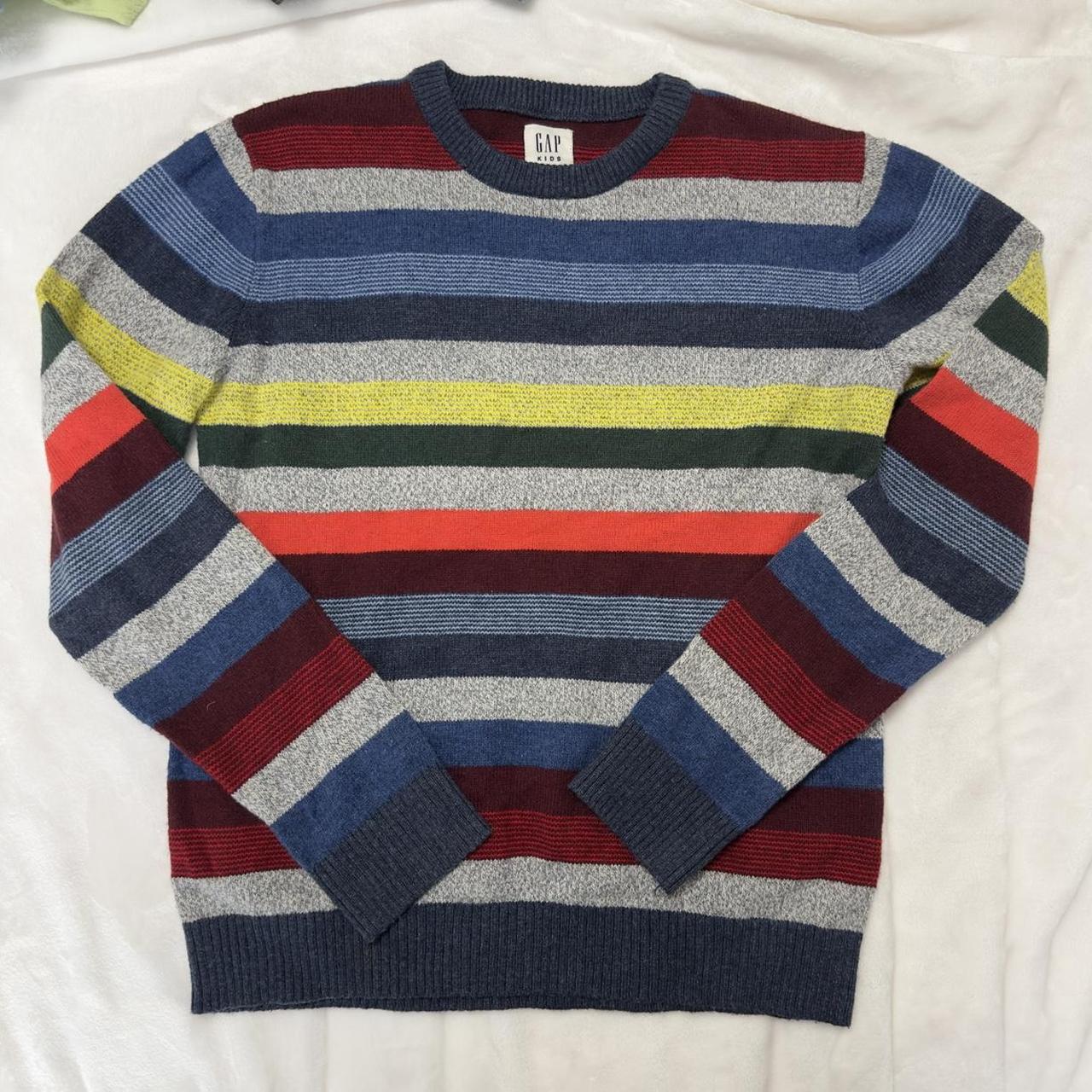 gap multi color sweater