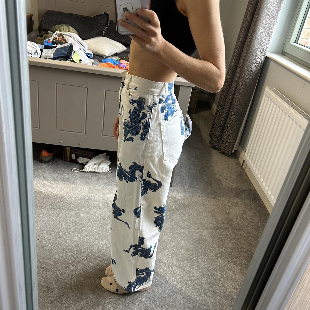 Topshop Jessie Jeans Topshop Moto Women's Jessie Dark Blue Bootcut