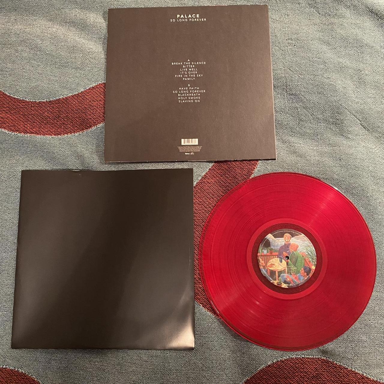 Palace - So Long Forever LP. Inner sleeve and red... - Depop