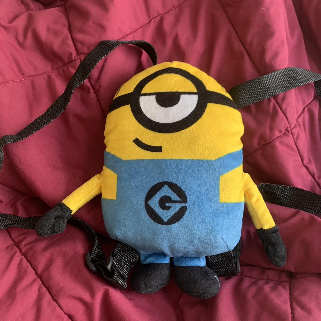 Despicable Me Minion Plush Backpack, admittedly does