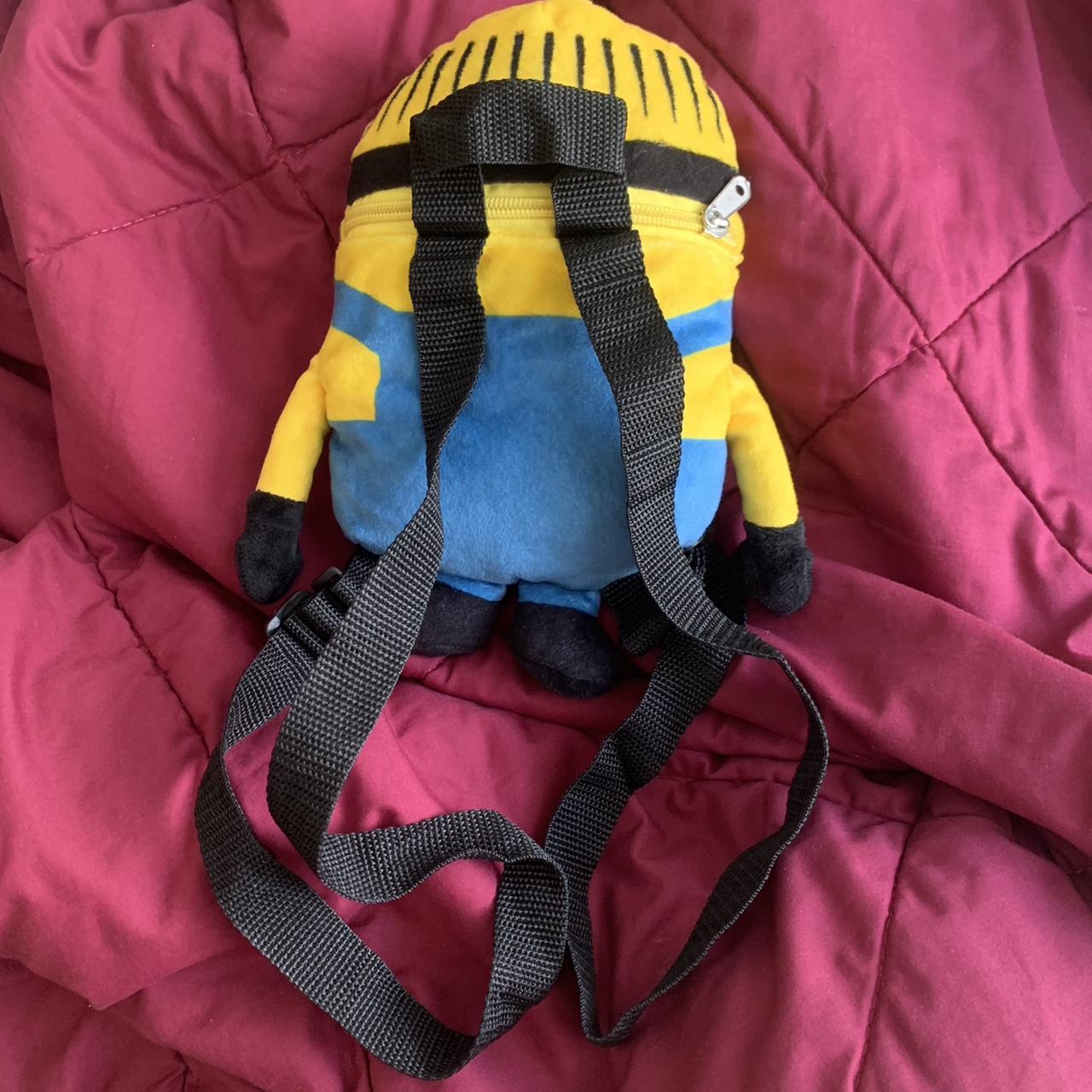 Despicable Me Minion Plush Backpack, admittedly does