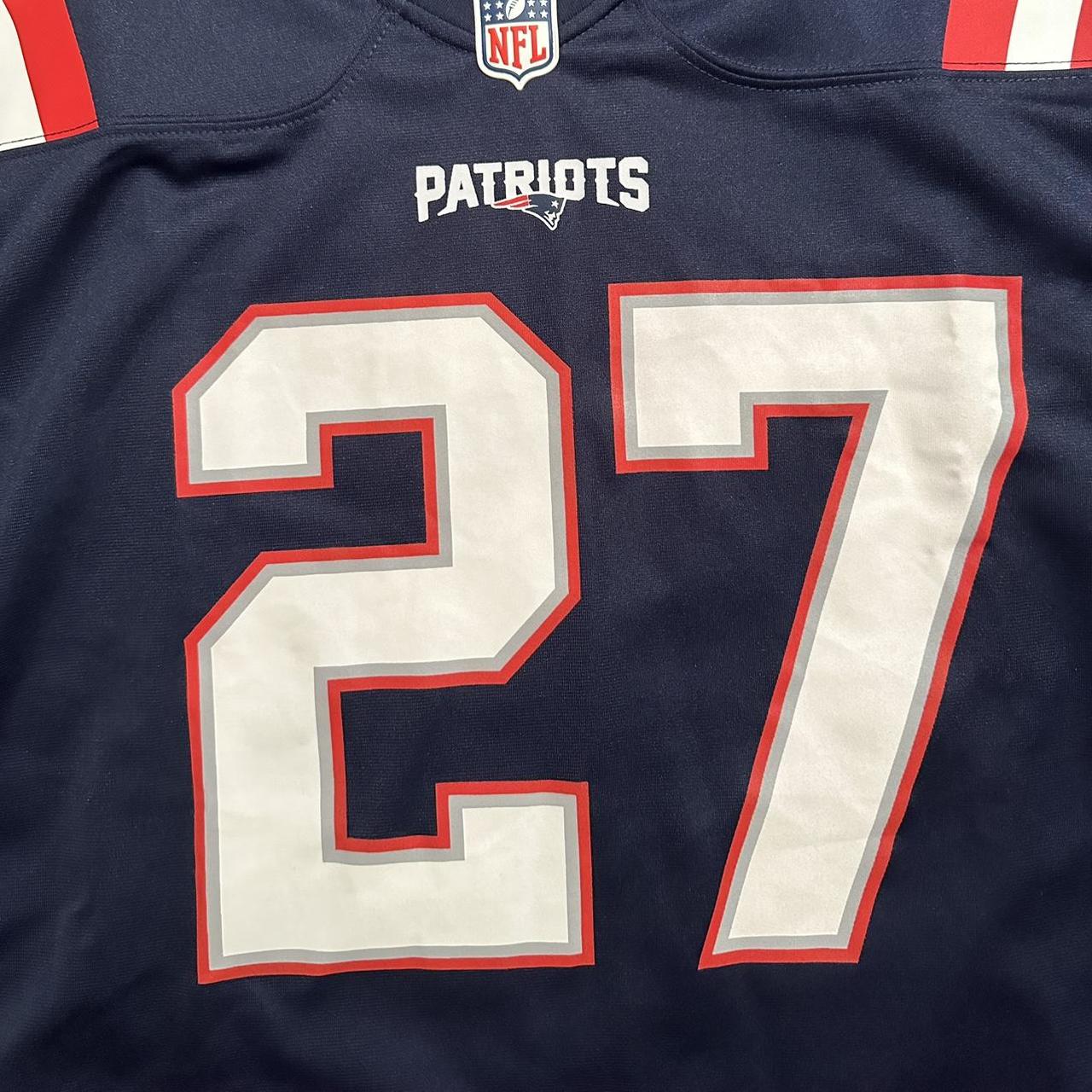 Men's New England Patriots J.C. Jackson Nike Navy Game Jersey