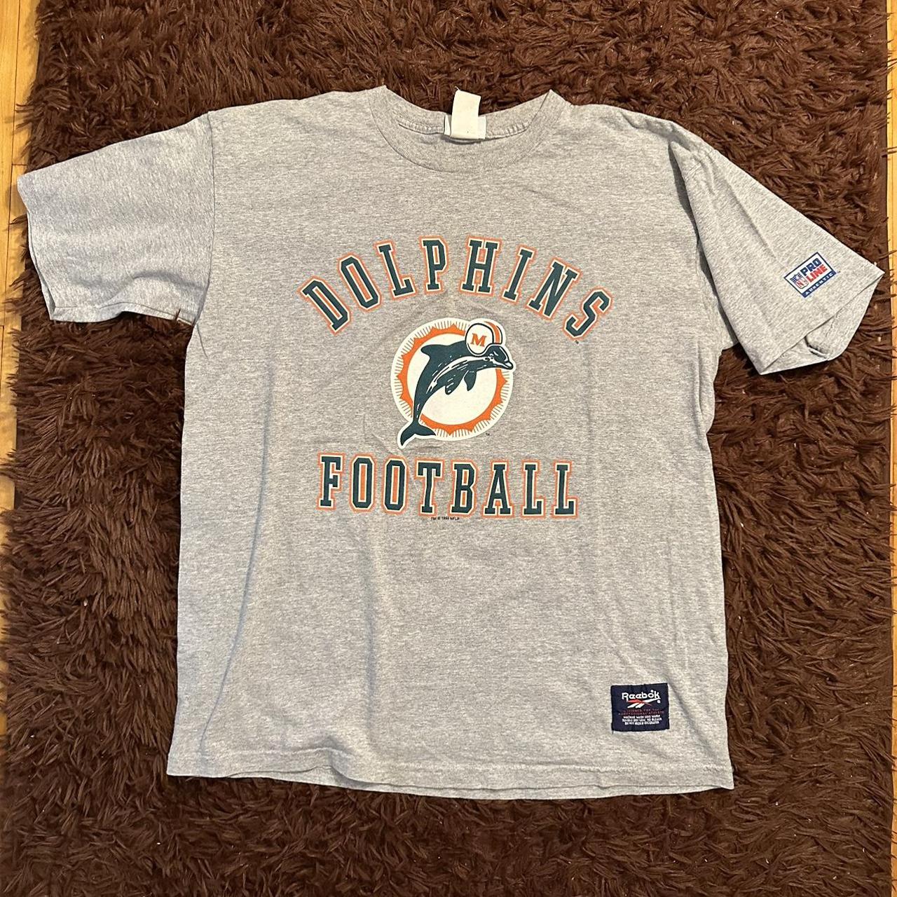 Reebok XL Vintage Miami Dolphins T-Shirt