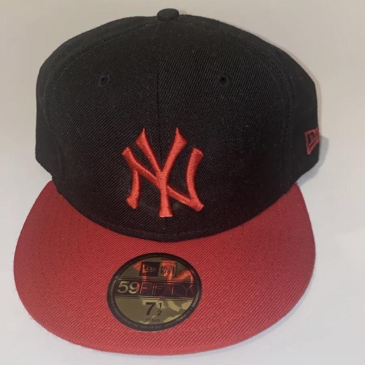 Houston Astros Two Tone Tan Black 05 Fitted Hat Sz 7 - Depop