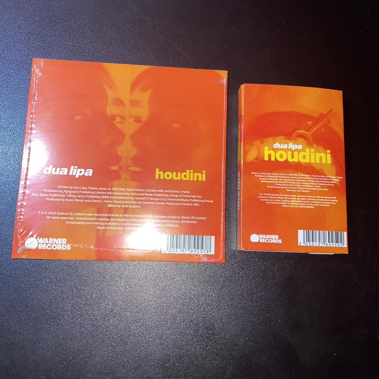 Dua Lipa Houdini CD & CASSETTE Single... - Depop