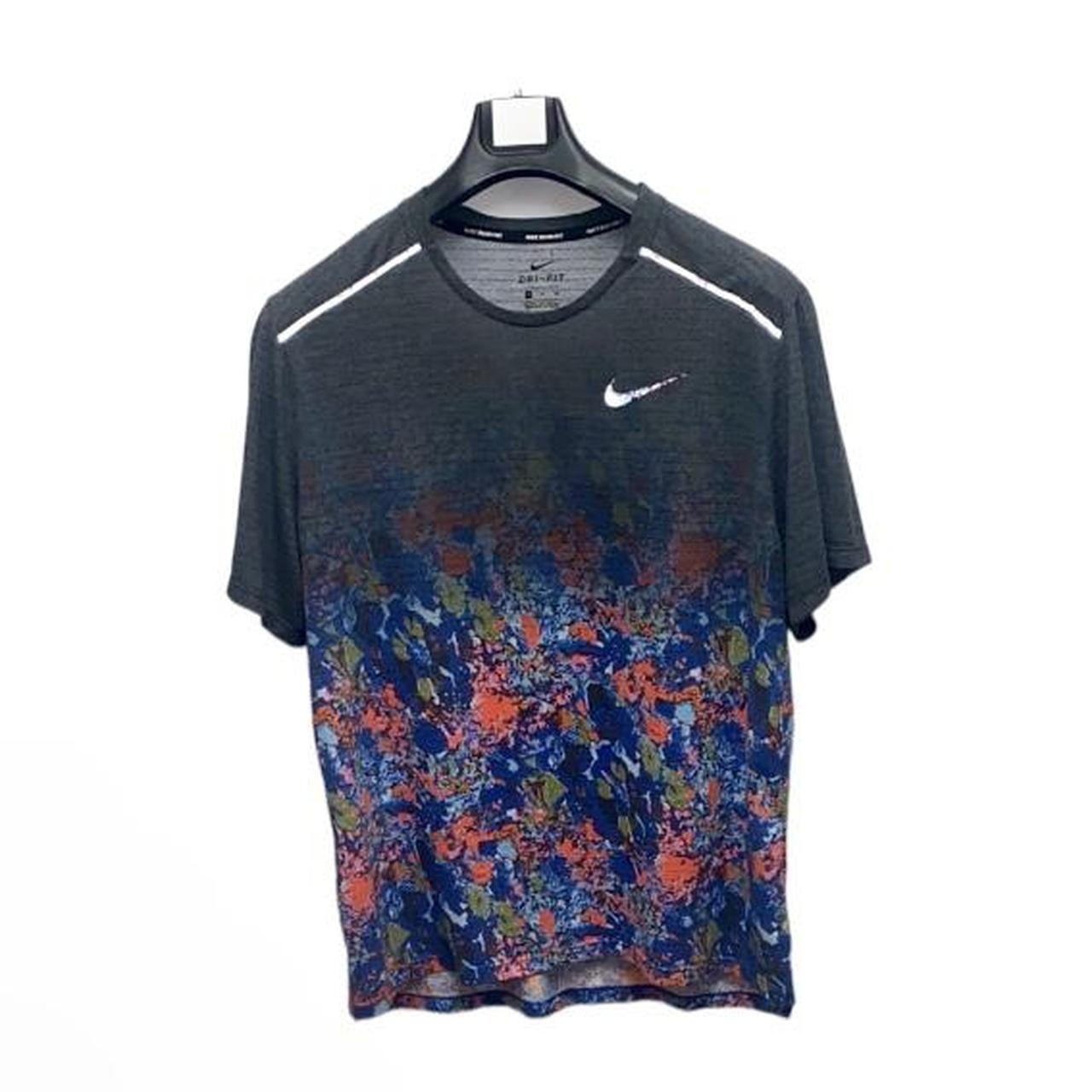 Nike Men's MEDIUM M Breathe Wild outlet Run Running Shirt