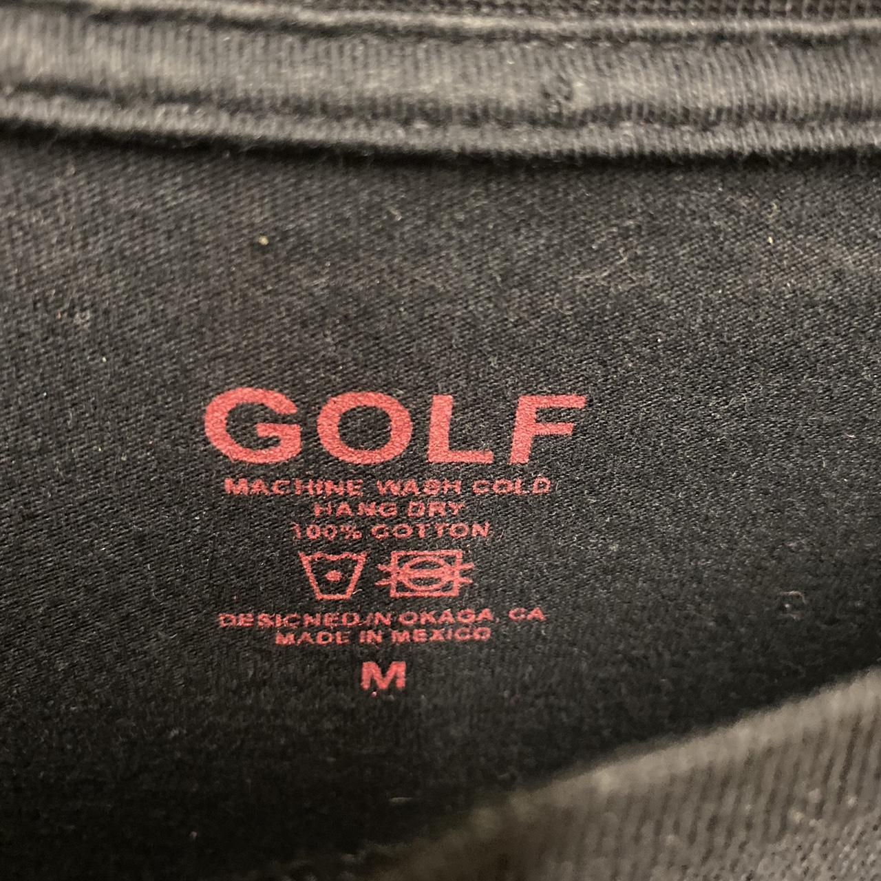 Golf Wang 3D Golf Logo T-Shirt / Black, | Depop