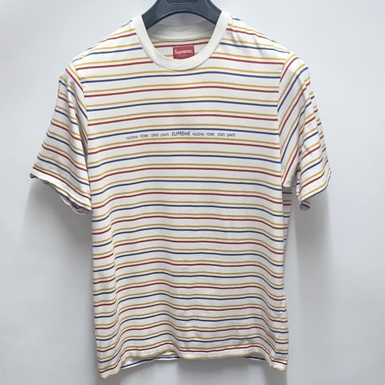 Supreme Stati Uniti Stripe fashion Tee