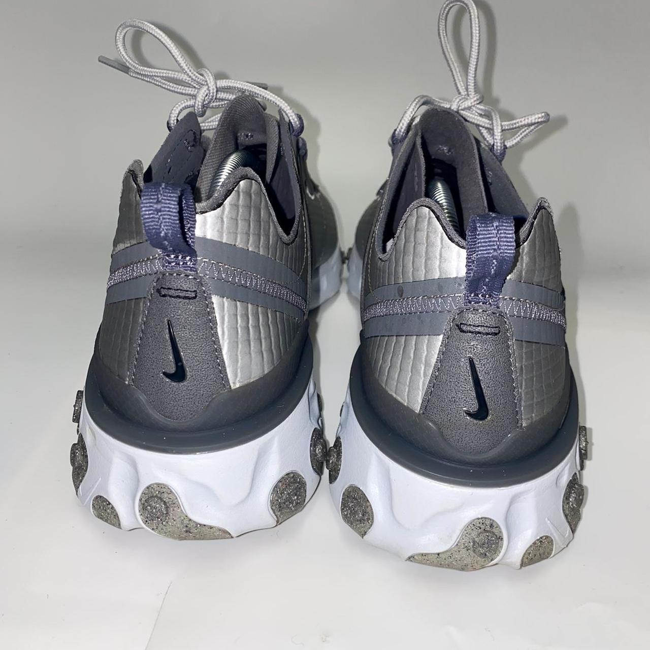 Nike React Element 55 Quilted Grid White . Depop