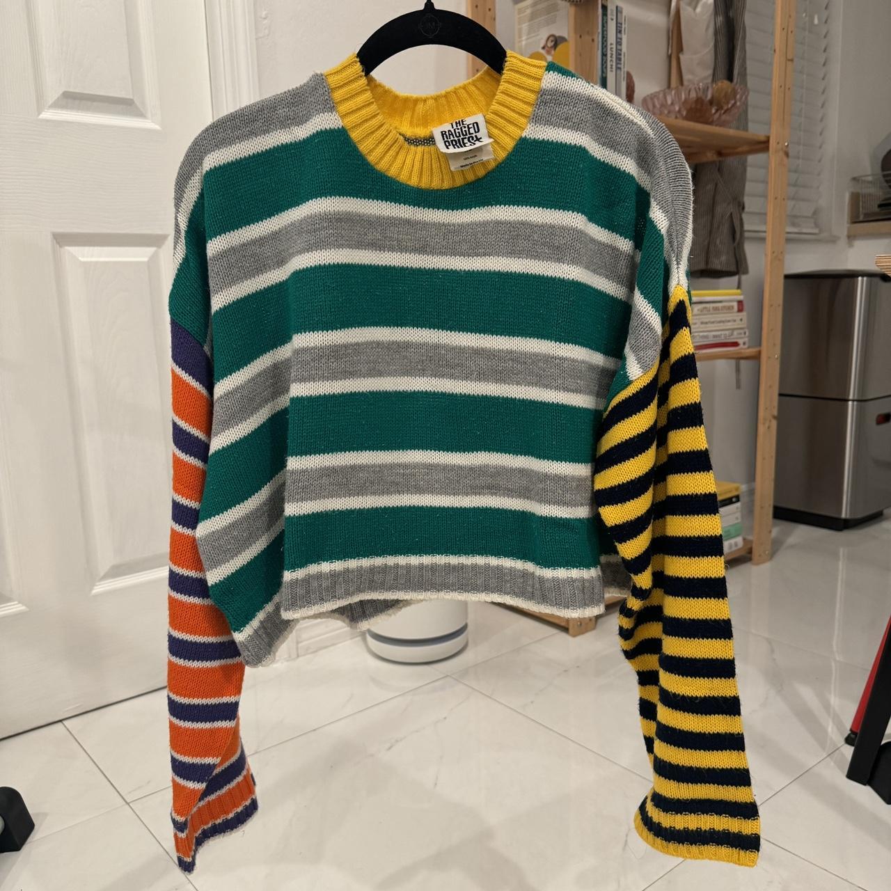 Ragged priest striped sweater best sale