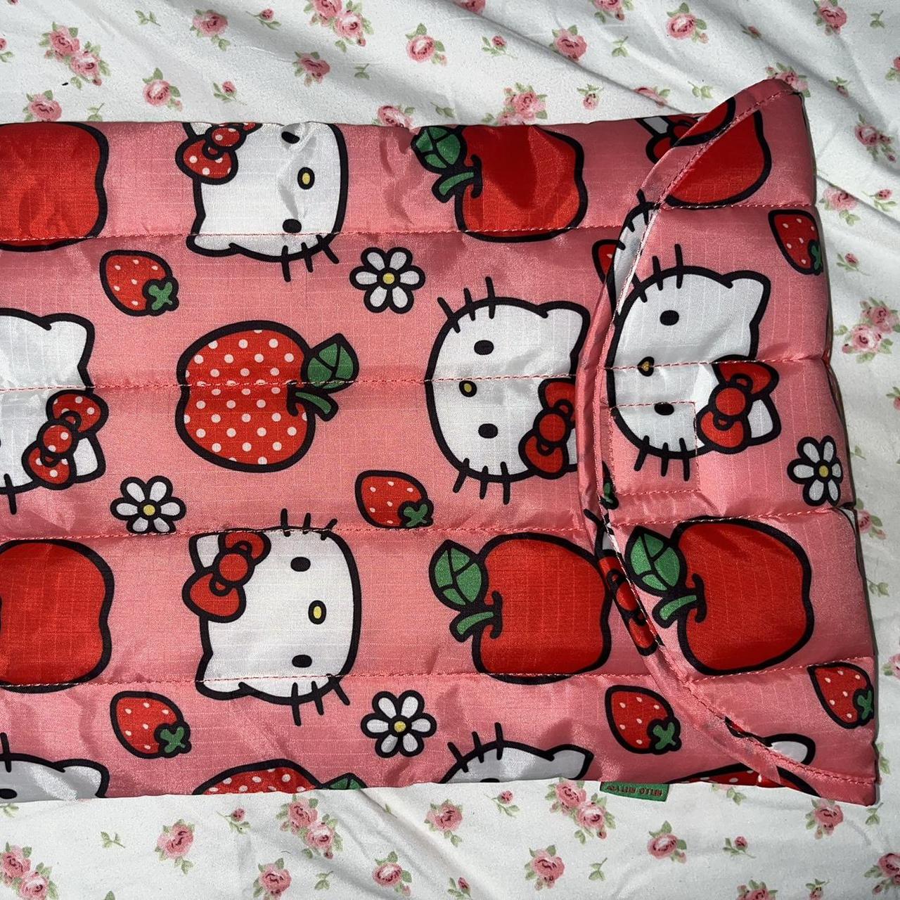Hello kitty x BAGGU laptop sleeve like new, an... Depop