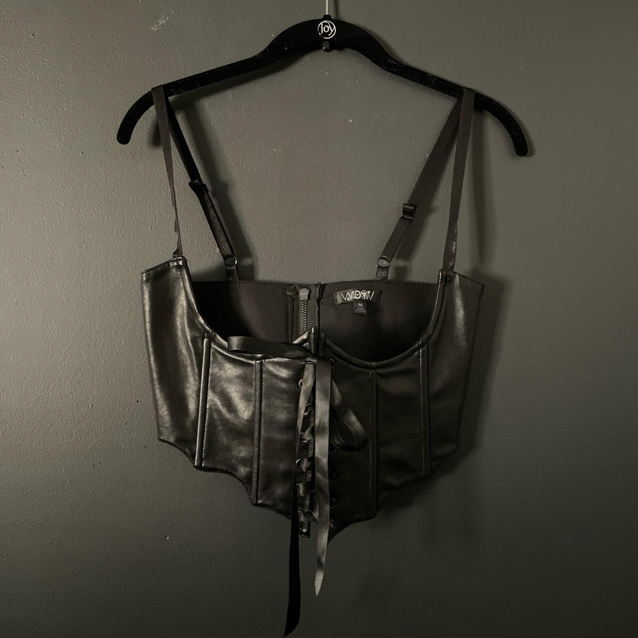 Dolls Kill Widow Last Hurrah Underbust Corset Size... Depop