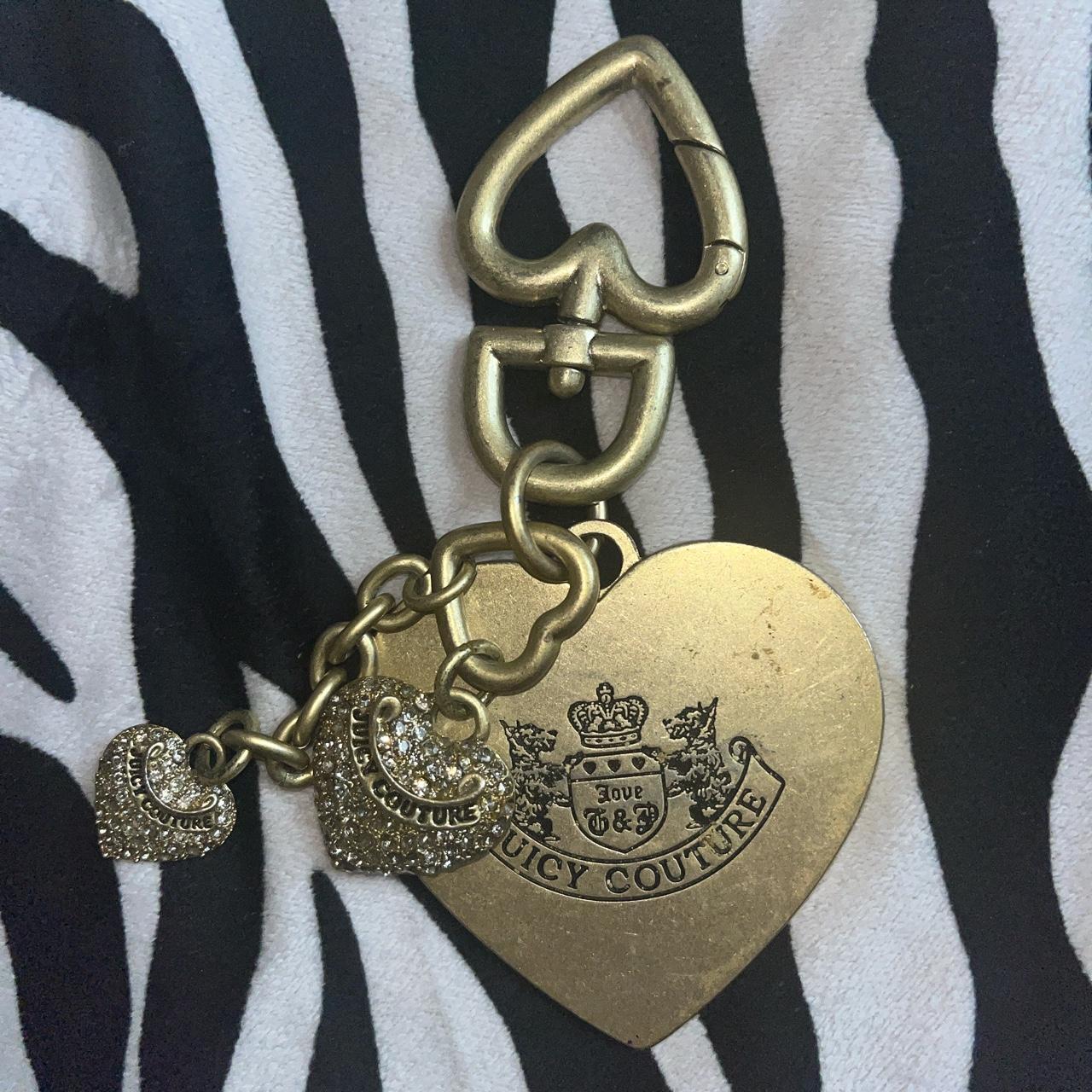 Juicy Couture Keychain Juicy Couture Bag charm /... - Depop