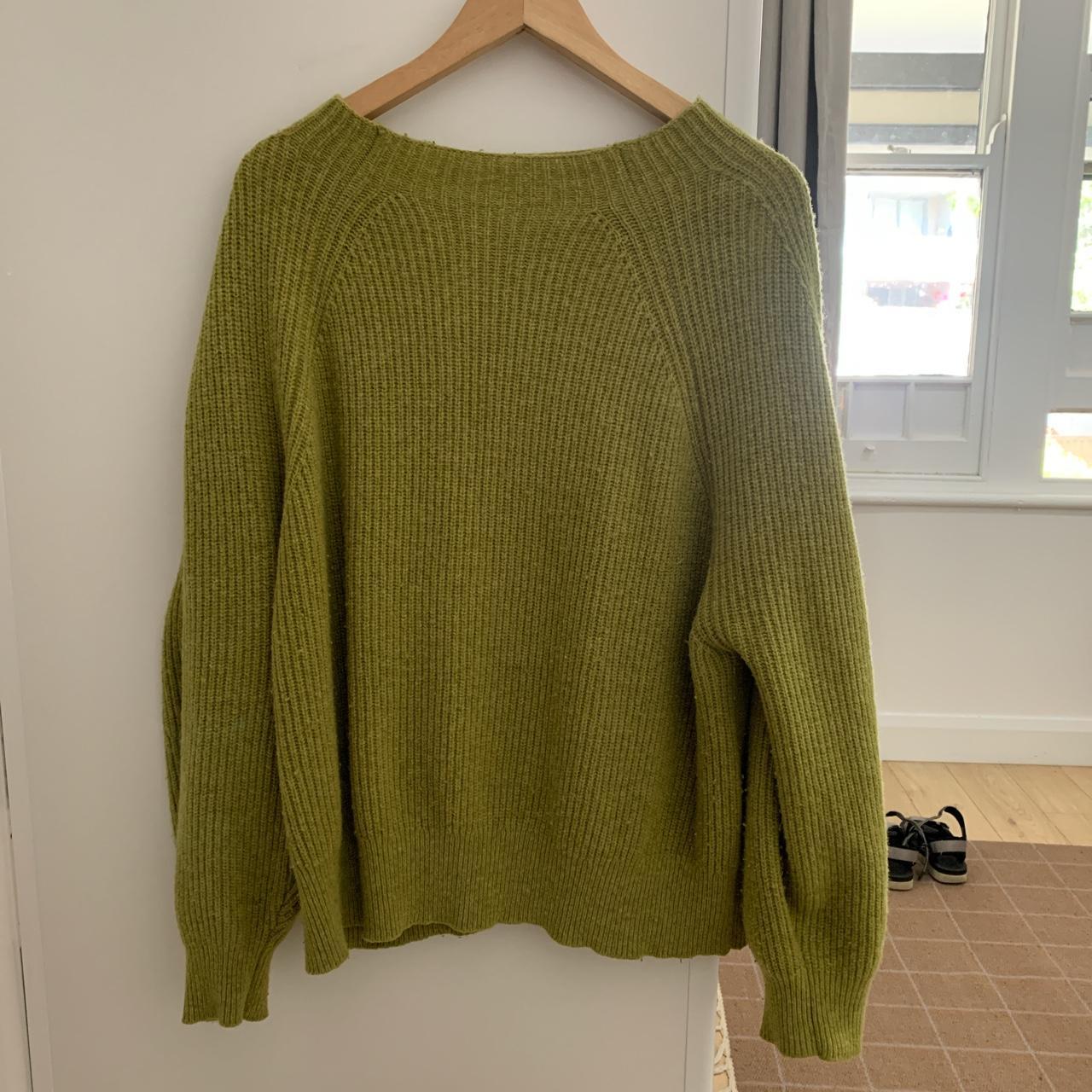 Gorman green knit size M - Depop