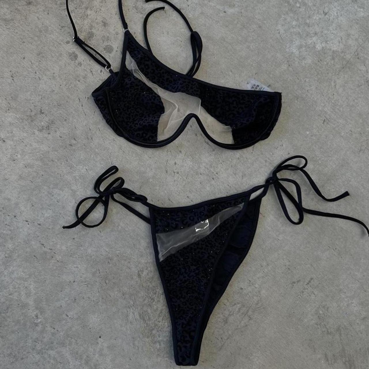 Women's Black Bikinisandtankinisets Depop