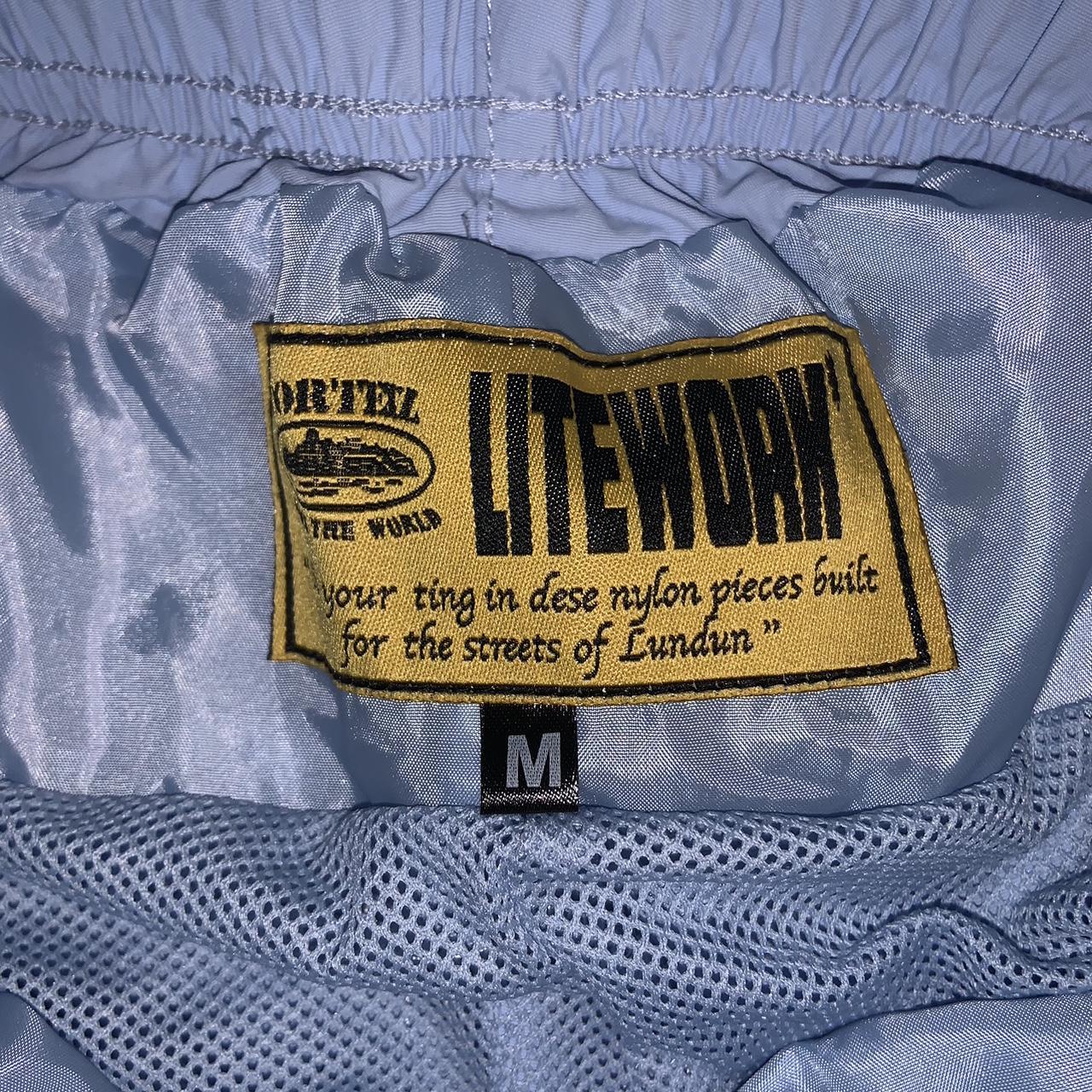 Corteiz Men’s Baby Blue Sweatpants Size M Brand... Depop