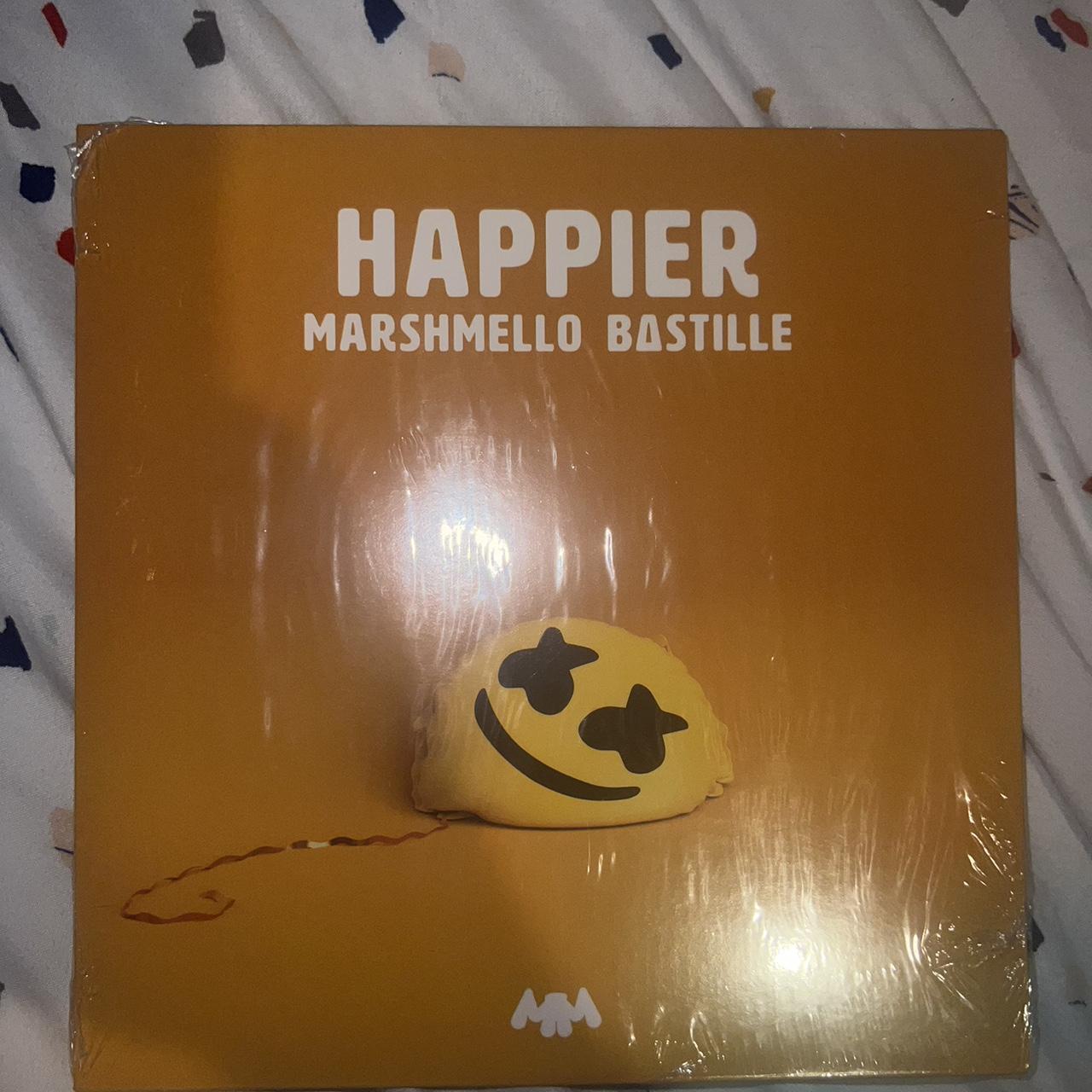 Happier by Marshmello and Bastille on vinyl. Brand... - Depop