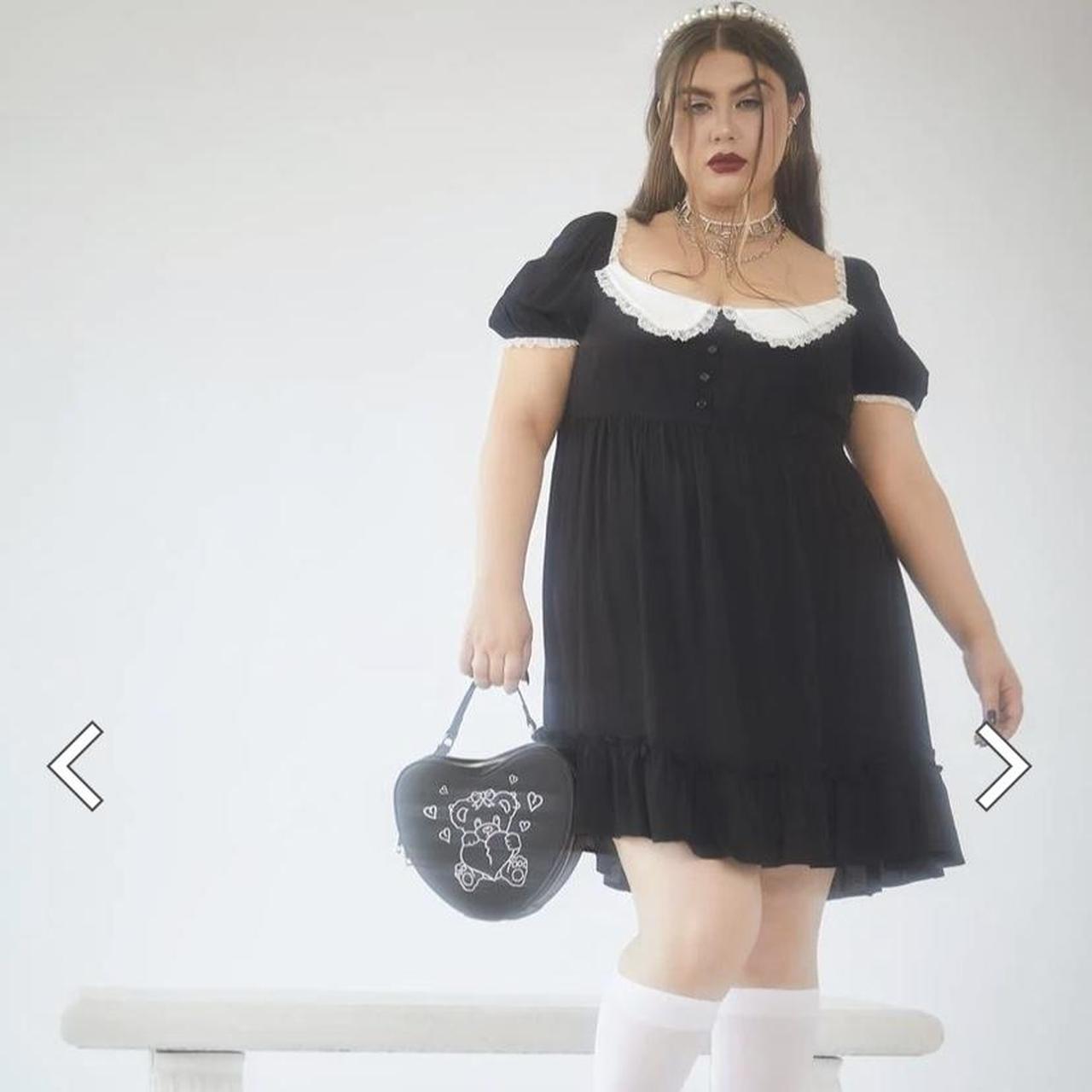 Current Mood Women's Black and White Dress (2)