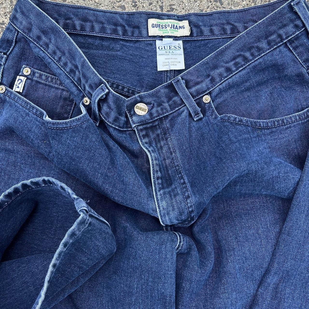 Guess Men's Blue Jeans | Depop