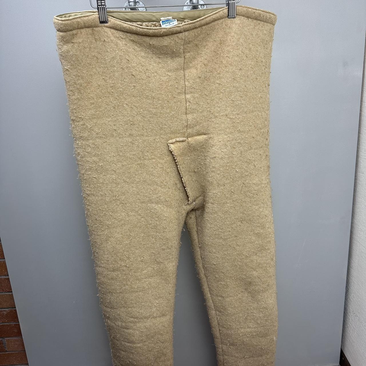 VINTAGE 1970s Patagonia fleece sweatpants RARE Depop - Main Image