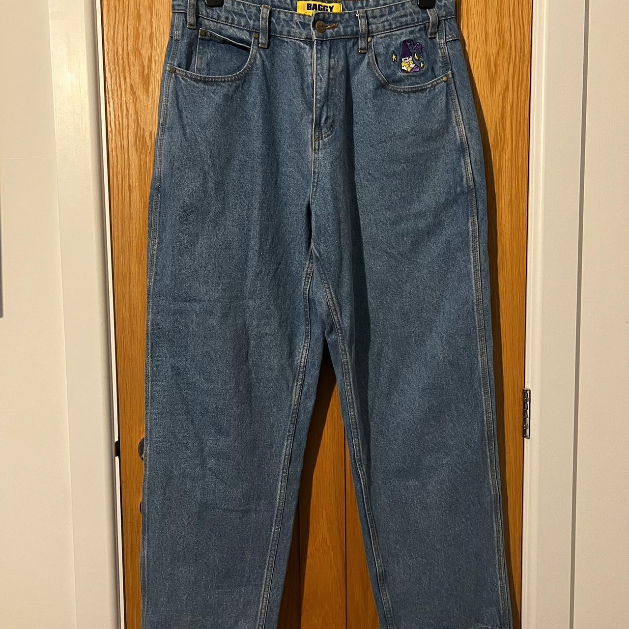 Butter Goods Jeans. Size 32 Waist with drawstring.... Depop