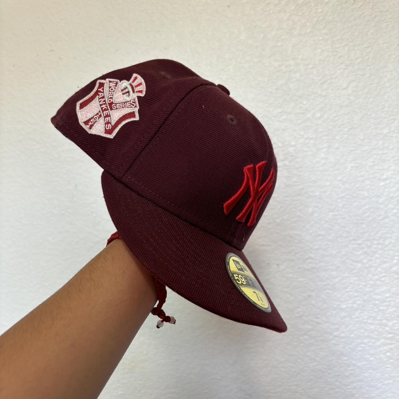 New Era Men's Hat - Burgundy