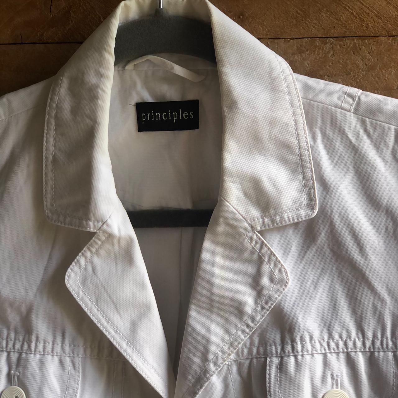 Principles deals white jacket