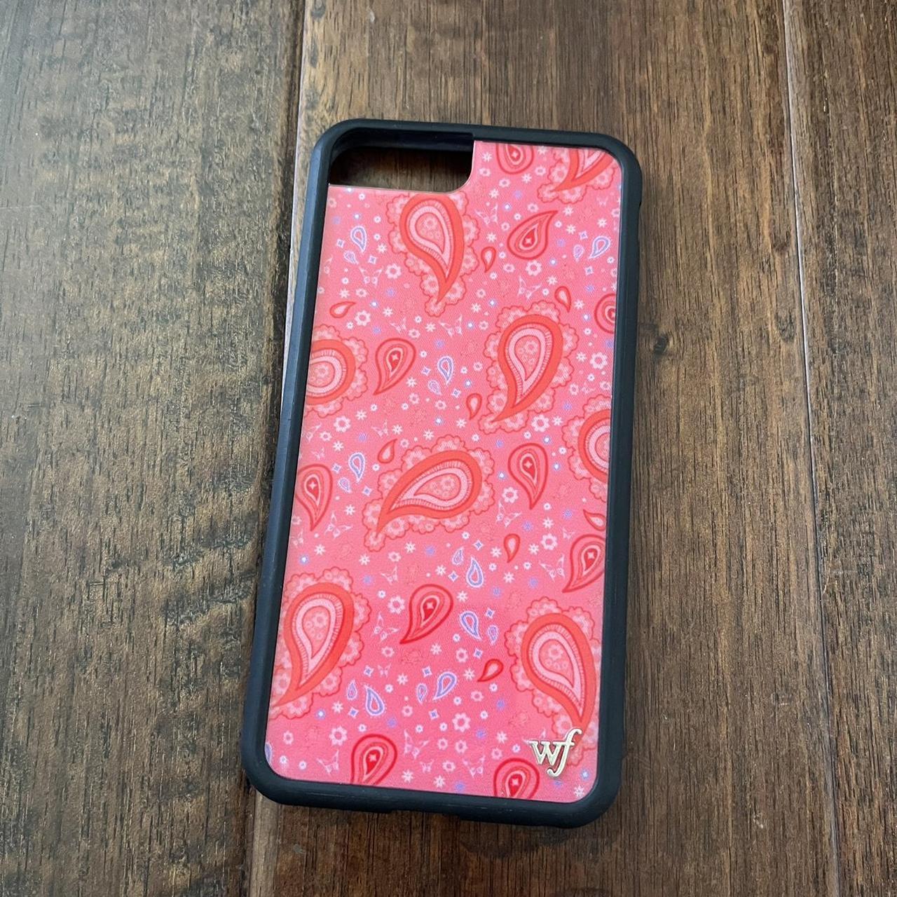 NO PAYPAL ★ wildflower case red paisley Depop