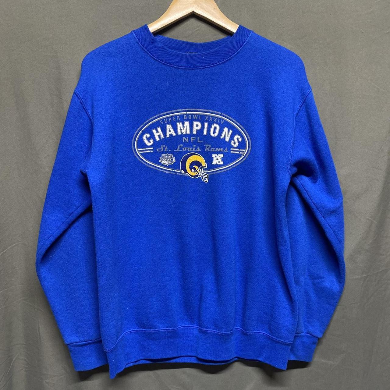 Y2K St. Louis Rams Super Bowl XXXIV Champs 2000 t-shirt Large