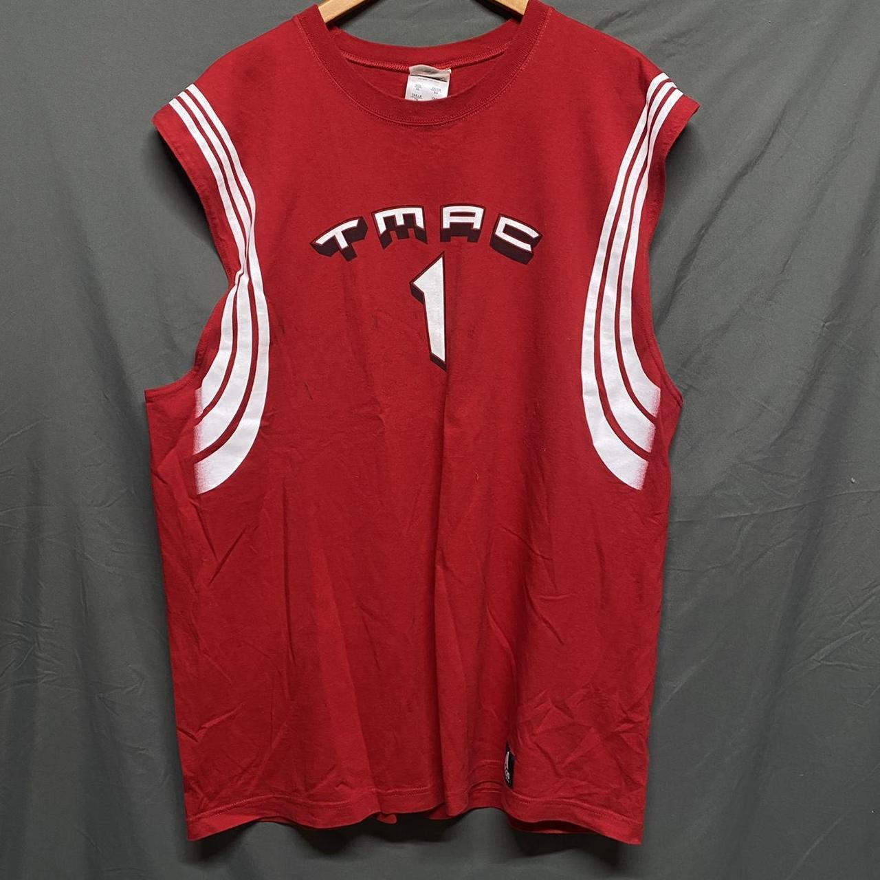 Vintage Tracy McGrady Houston Rockets NBA Basketball - Depop