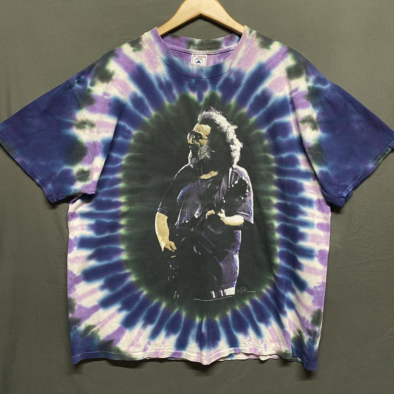 Vintage 1995 Jerry Garcia Grateful Dead tee Single... - Depop