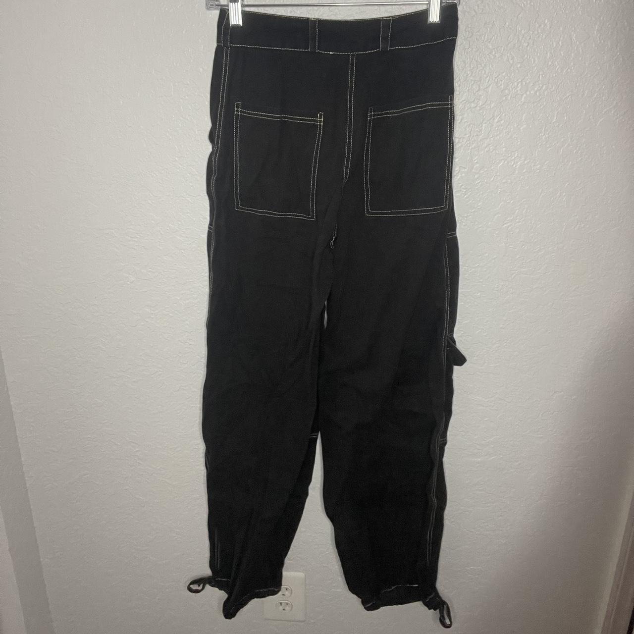 Collusion cargo pants. High rise baggy fit. US4 UK8.... - Depop