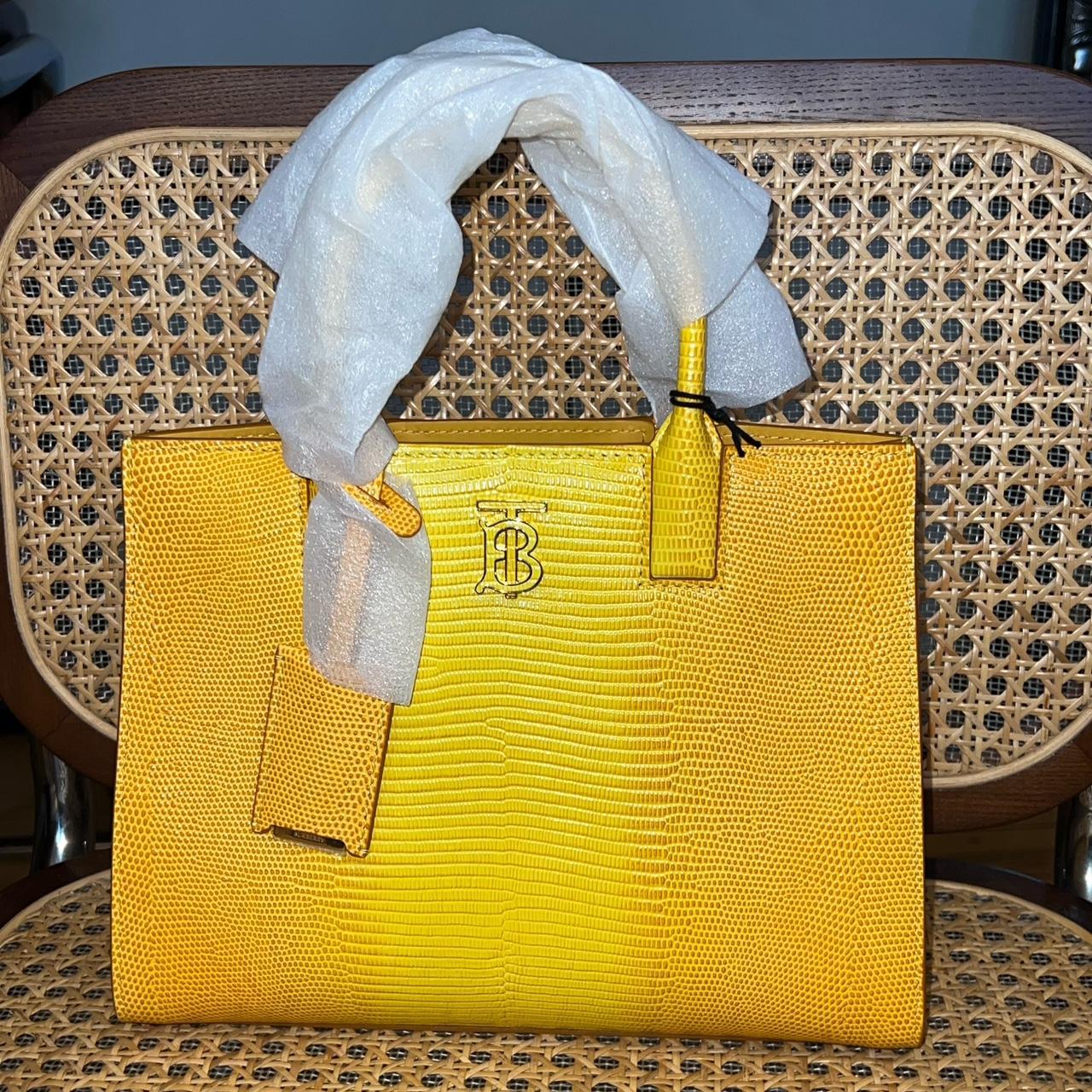 burberry yellow bag