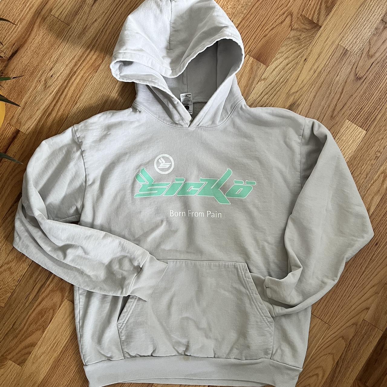 Sicko born from 2025 pain zip up hoodie