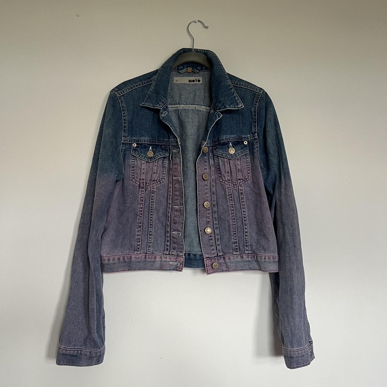 Topshop fitted sales denim jacket