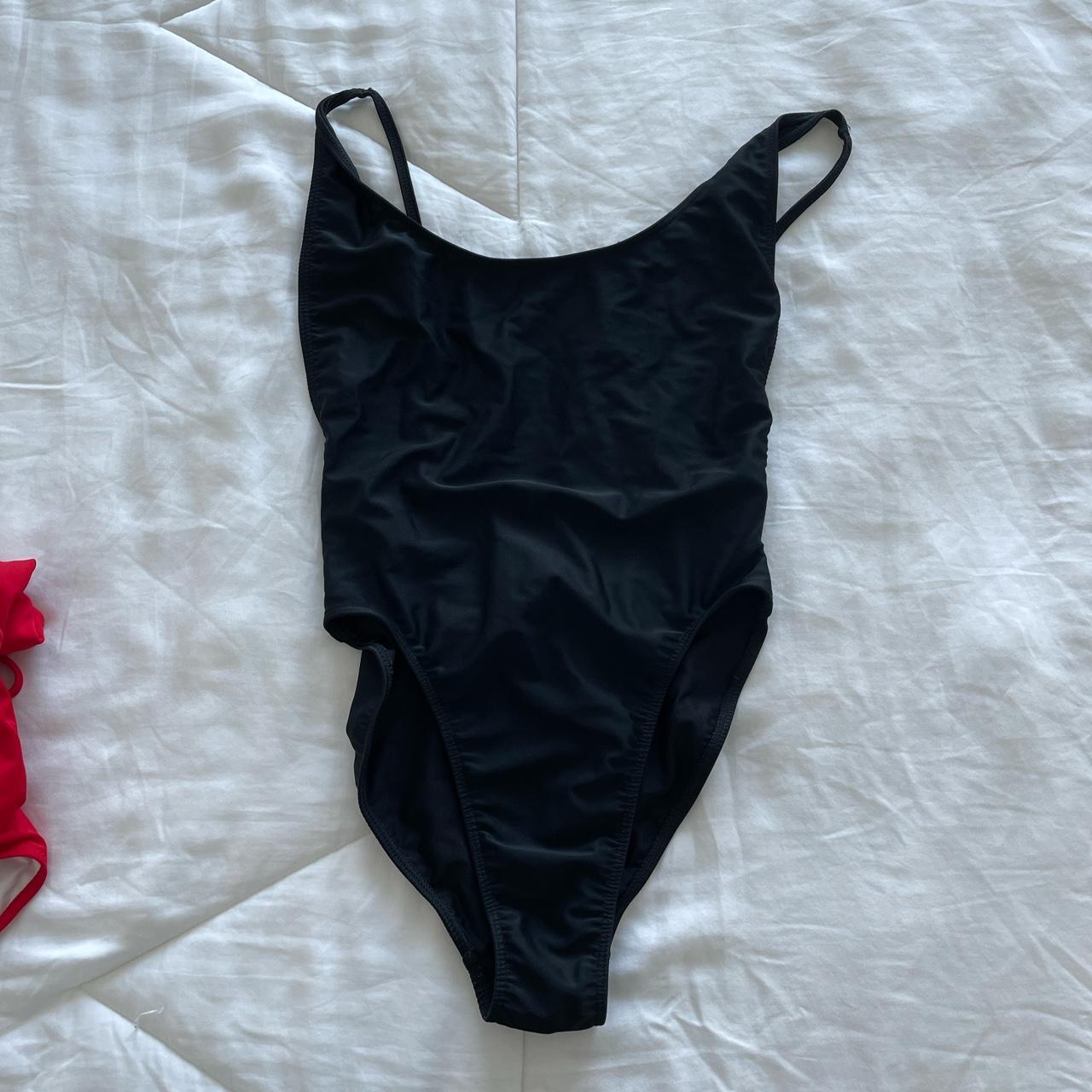 American Apparel Women's Swimsuit-one-piece | Depop