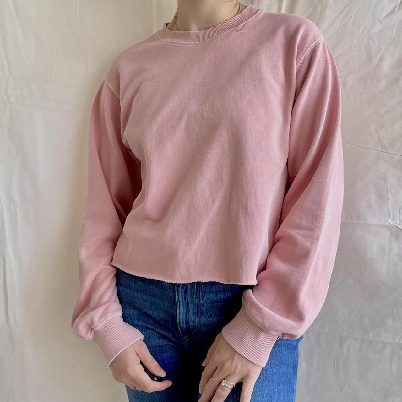 Brandy Melville Cropped Sweatshirt The cutest pink