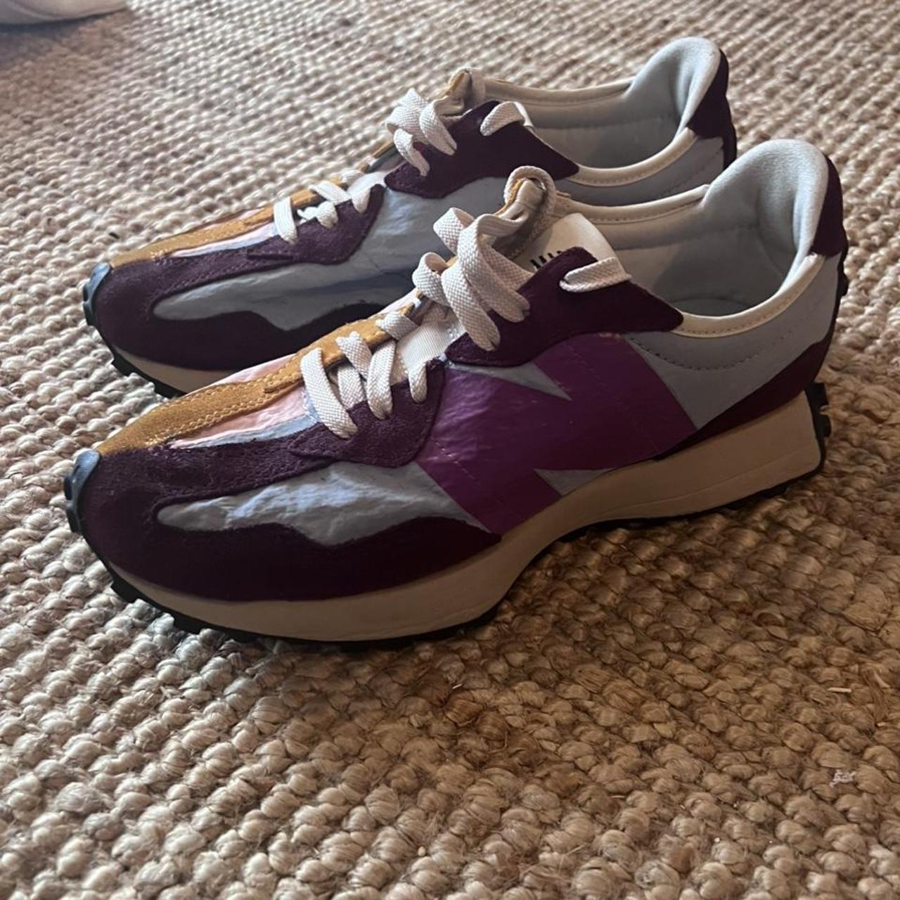 New balance 327 Worn twice - Depop