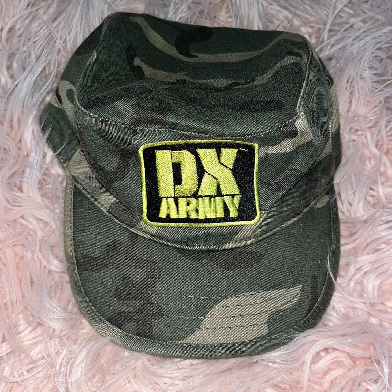 WWE WWF Retro DX Army Camo Hat #dxarmy Depop