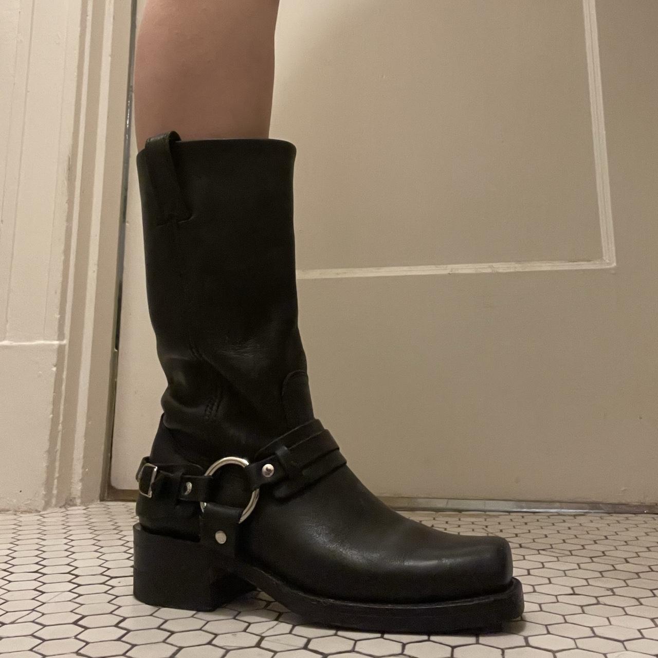 frye harness boots clearance
