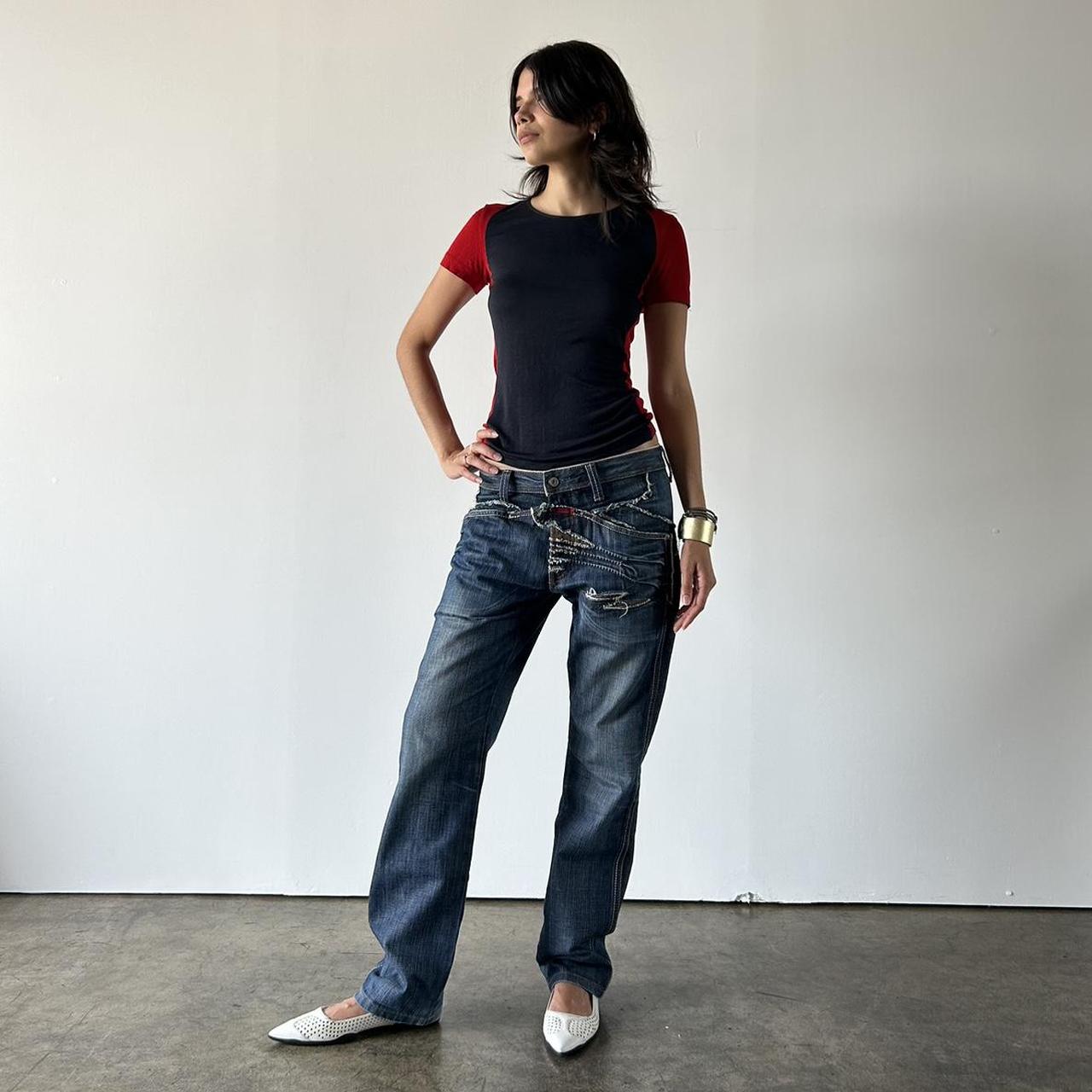 00s MARITHE FRANCOIS GIRBAUD FringeSkirt