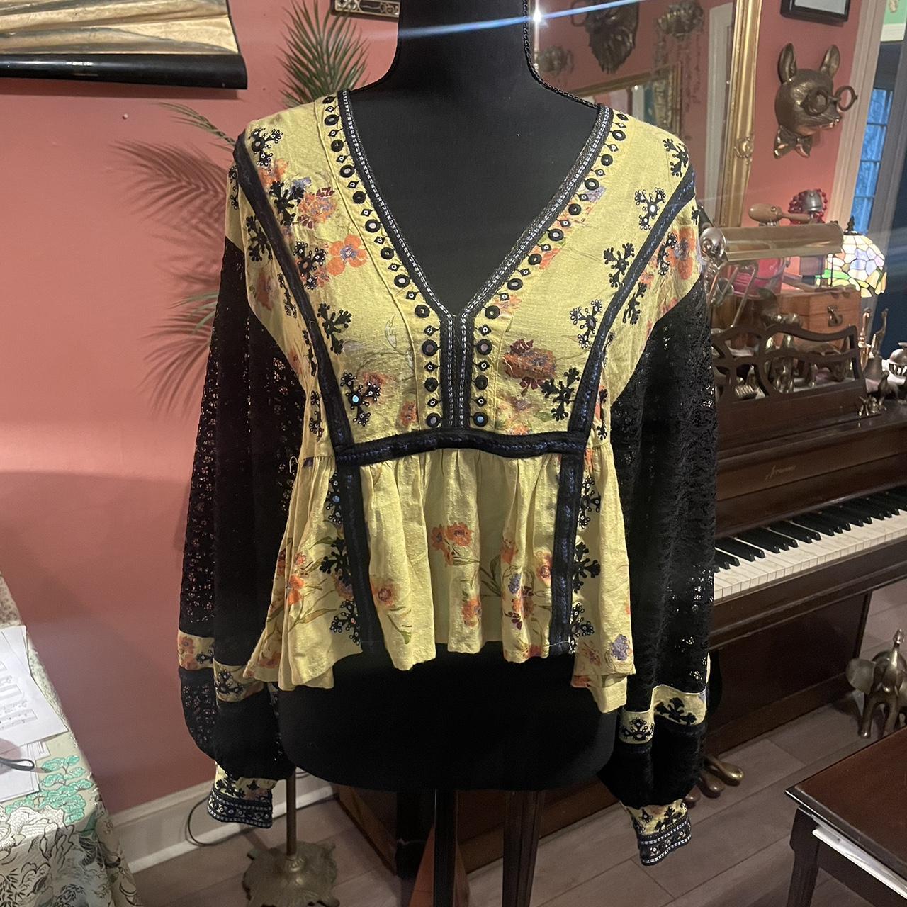 Free People Boogie All Night Boho Top store