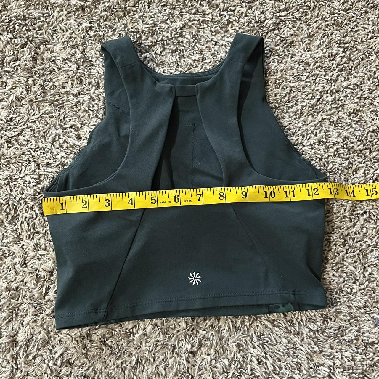 Athleta conscious crop tank with built in sports - Depop