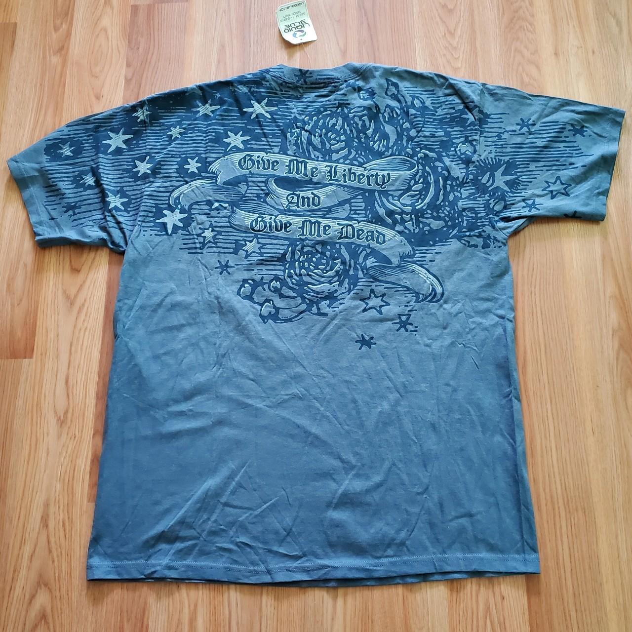  Liquid Blue Grateful Dead Vintage Bertha White T-Shirt :  Clothing, Shoes & Jewelry