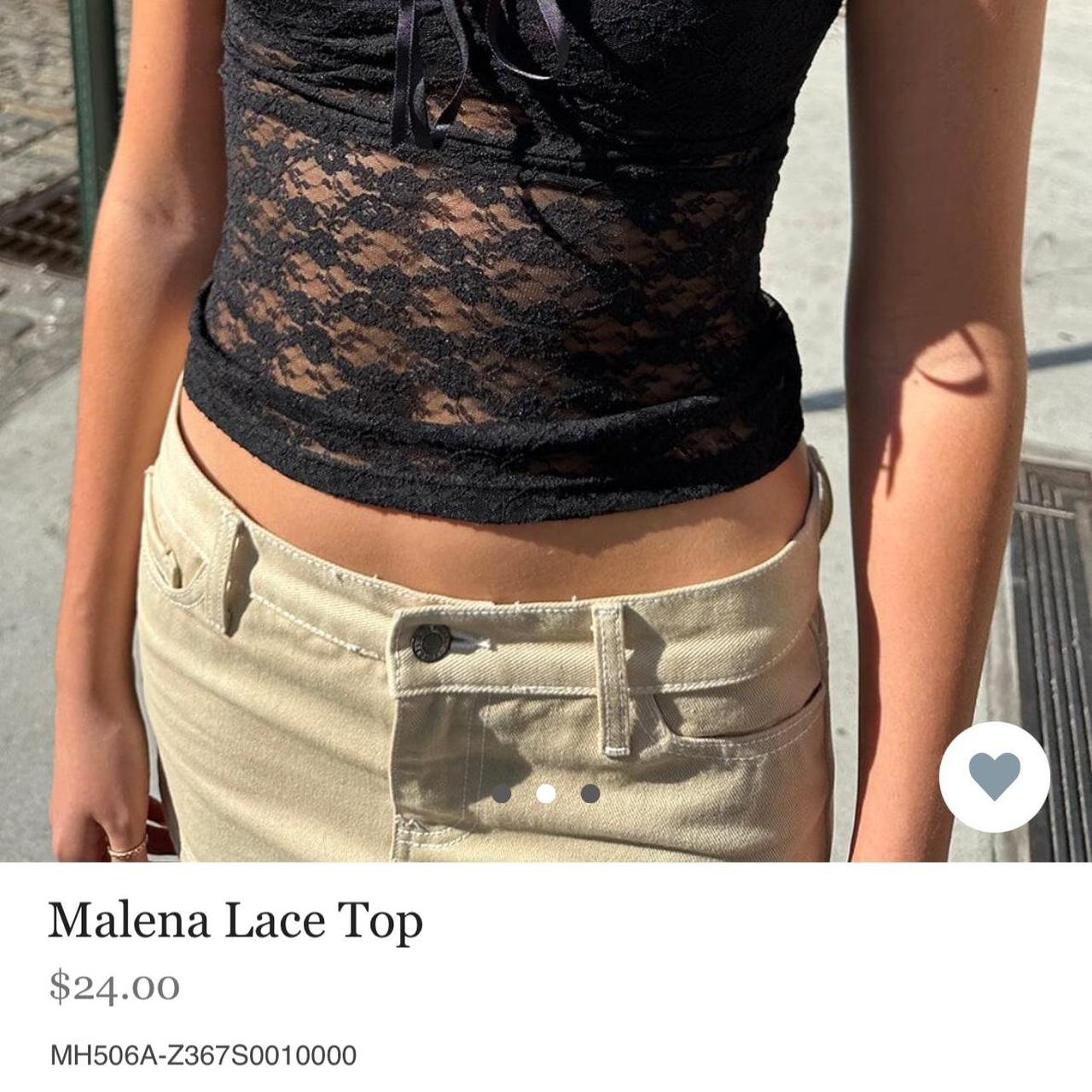 Malena Lace Top – Brandy Melville