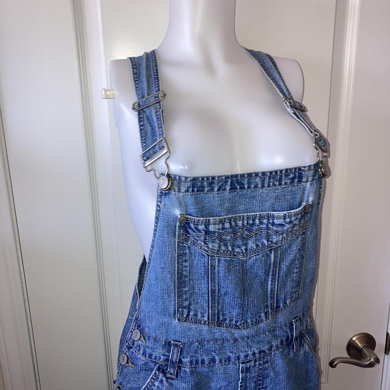 Vintage 90s y2k overalls. Made in the USA in the... - Depop