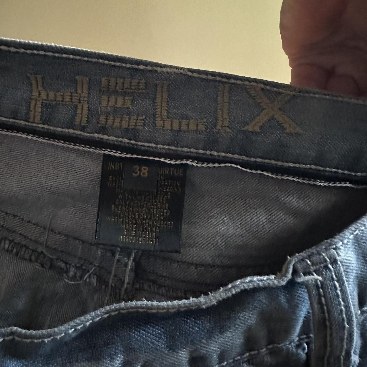 Y2k Baggy Skater Jean Shorts Helix brand Model is... Depop